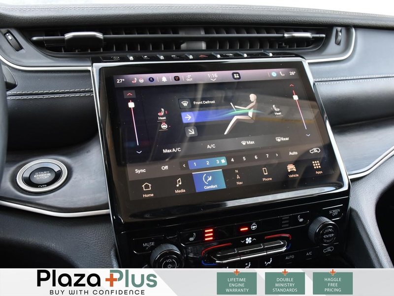 2022 Jeep Grand Cherokee Limited HEATED FRONT AND REAR SEATS/HEATED WHEEL/LEATHER/PREMIUM SOUND/APPLE CAR PLAY