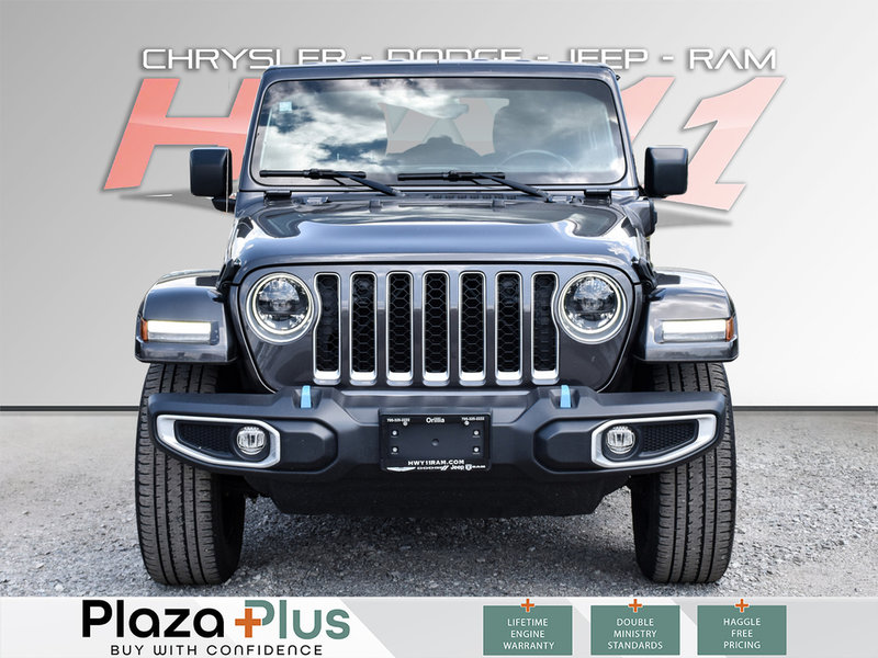 2023 Jeep Wrangler 4xe Sahara PHEV! | LOW KM | HEATED LEATHER SEATS