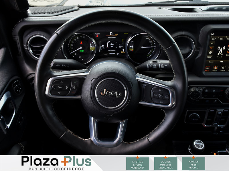 2023 Jeep Wrangler 4xe Sahara PHEV! | LOW KM | HEATED LEATHER SEATS
