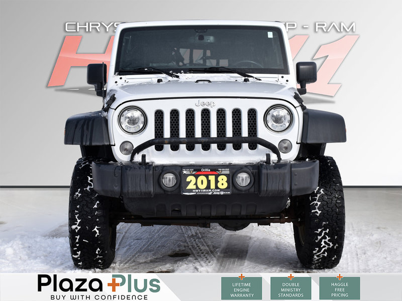 2018 Jeep Wrangler JK Sport HARD AND SOFT TOP/HEATED SEATS/POWER WINDOWS/LED LIGHTS