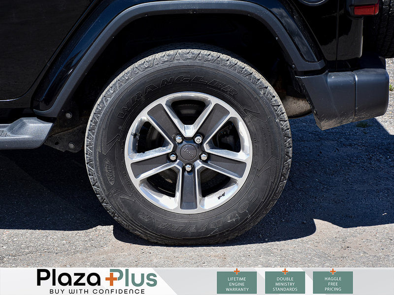 2018 Jeep Wrangler Unlimited Sahara LEATHER SEATS | LOW KM | ALLOY RIMS