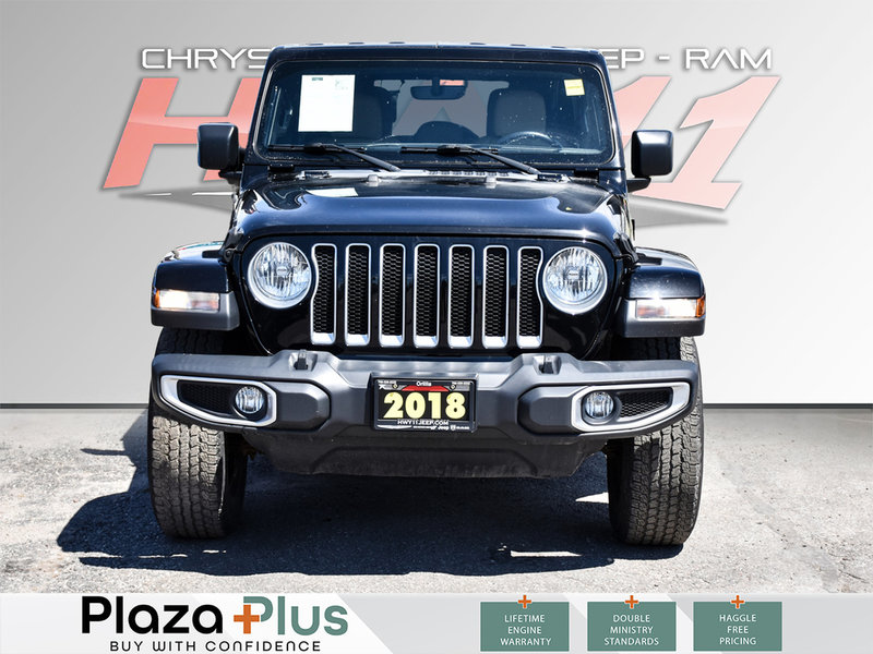 2018 Jeep Wrangler Unlimited Sahara LEATHER SEATS | LOW KM | ALLOY RIMS