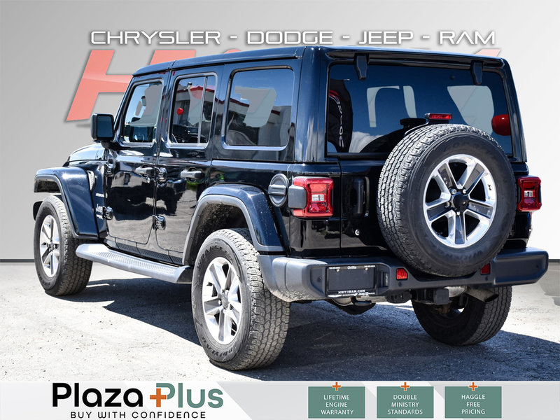 2018 Jeep Wrangler Unlimited Sahara LEATHER SEATS | LOW KM | ALLOY RIMS