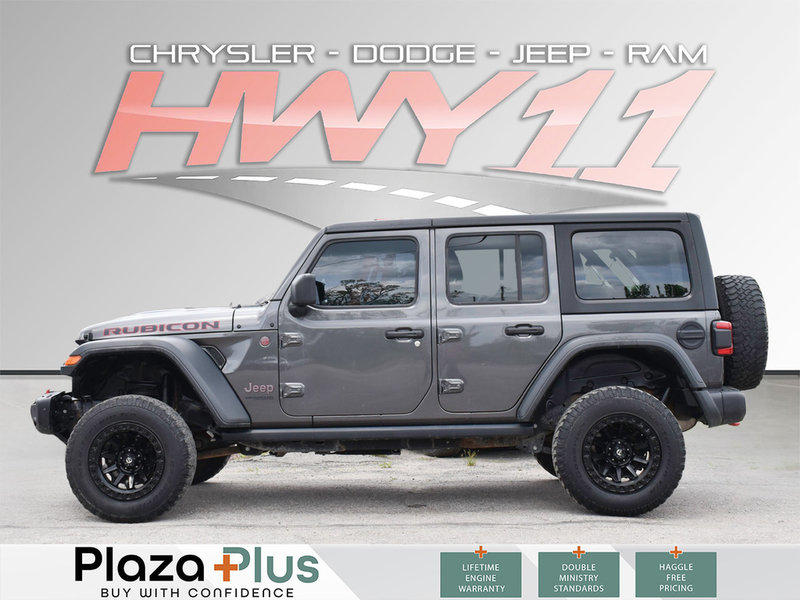 2018 Jeep Wrangler Unlimited Rubicon HEATED LEATHER SEATS | HARDTOP | CERTIFIED