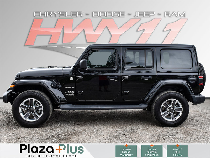 2021 Jeep Wrangler Unlimited Sahara ALPINE AUDIO | VERY LOW KM | LEATHER SEATS