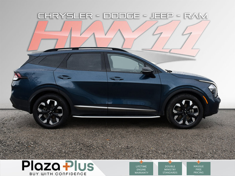 2024 Kia Sportage LX X-LINE PKG/LEATHER/SUNROOF/BACK UP CAMERA/FREE WINTER TIRES AND RIMS