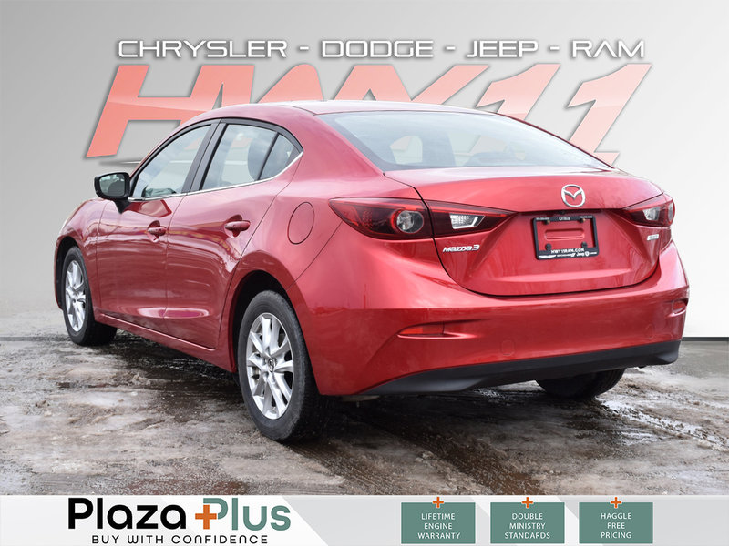 2018 Mazda 3 GS AUTOMATIC/FREE WINTER TIRES/POWER WINDOWS AND LOCKS/SUNROOF