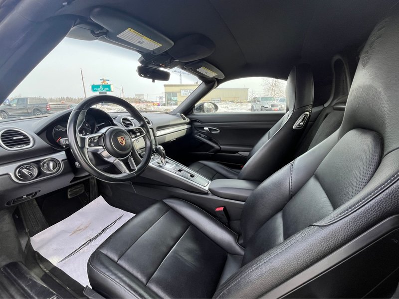 2018 Porsche 718 Boxster BASE HEATED AND COOLED SEATS/POWER TOP/AUTOMATIC/LEATHER/BACK UP CAMERA/POWER SEATS
