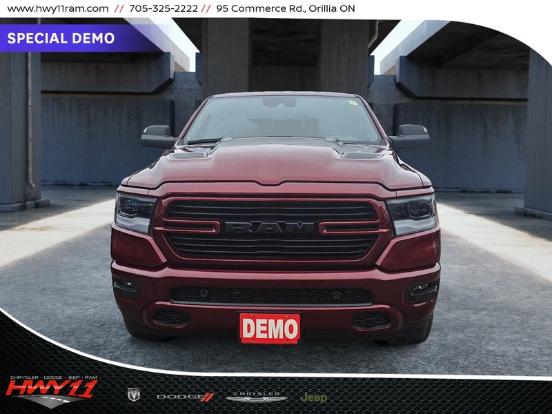 2024 Ram 1500 Sport HWY 11 DEMO!