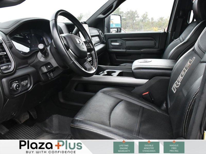 2023 Ram 2500 Rebel CUMMINS DIESEL/COOLED SEATS/AIR SUSPENSION/AERIAL VIEW DISPLAY SYSTEM