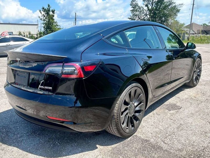 2022 Tesla Model 3 Performance PERFORMANCE   AWD   0–60 MPH IN ~3.1 SECONDS