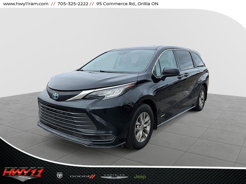 2021 Toyota Sienna LE AWD | 8 PASSENGER | HYBRID |