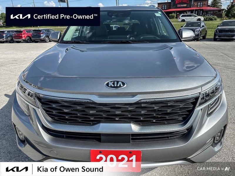 2021 Kia Seltos SX TURBO AWD One Owner Local Trade
