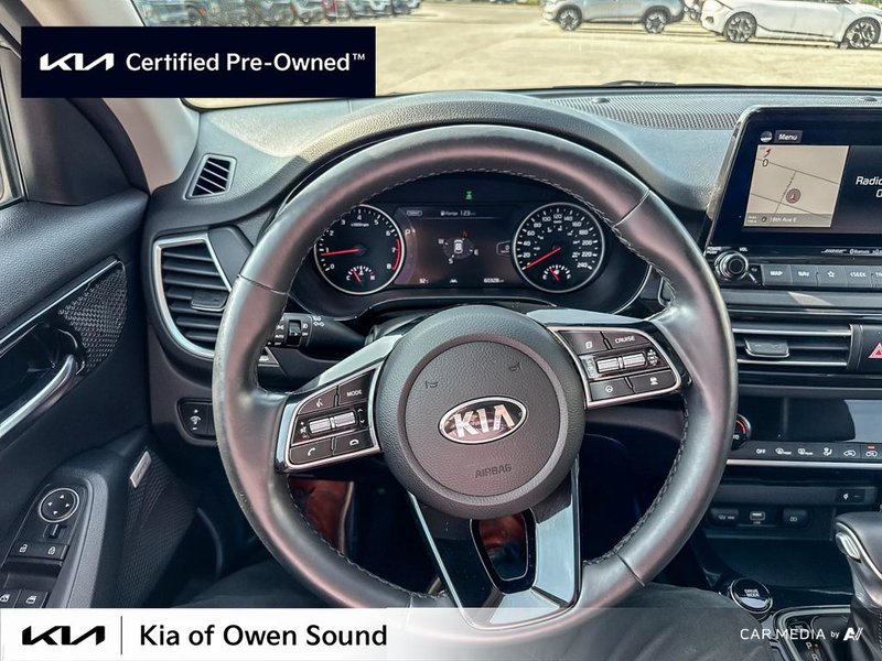 2021 Kia Seltos SX TURBO AWD One Owner Local Trade