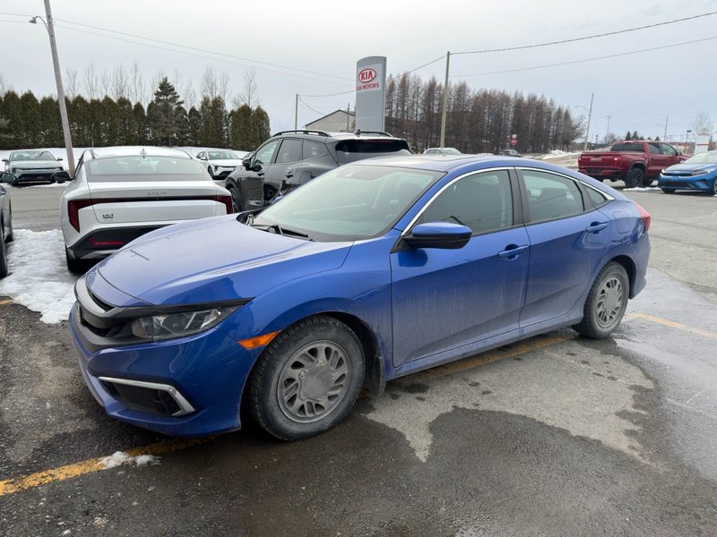 Honda Civic EX DEMARREUR PNEUS D'HIVER PAS ACCIDENTE 2020 INSPECTE+TOIT OUVRANT+MAGS 16''+SIEGE ELECTRIQUE+CAMERA DE COTE+CLE INTELLIGENTE/DEMARRAGE BOUTON