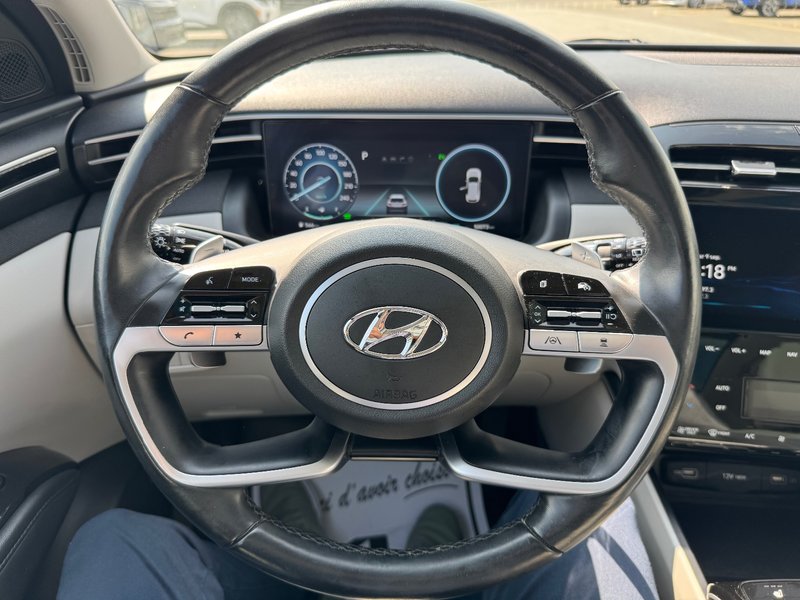 Hyundai Tucson Hybrid Luxury AWD HITCH DEMARREUR INT GRIS 2024 INSPECTE+SYSTEME DE SON PREMIUM BOSE+HAYON INTELLIGENT+SIEGE ELECTRIQUE+TOIT OUVRANT PANORAMIQUE