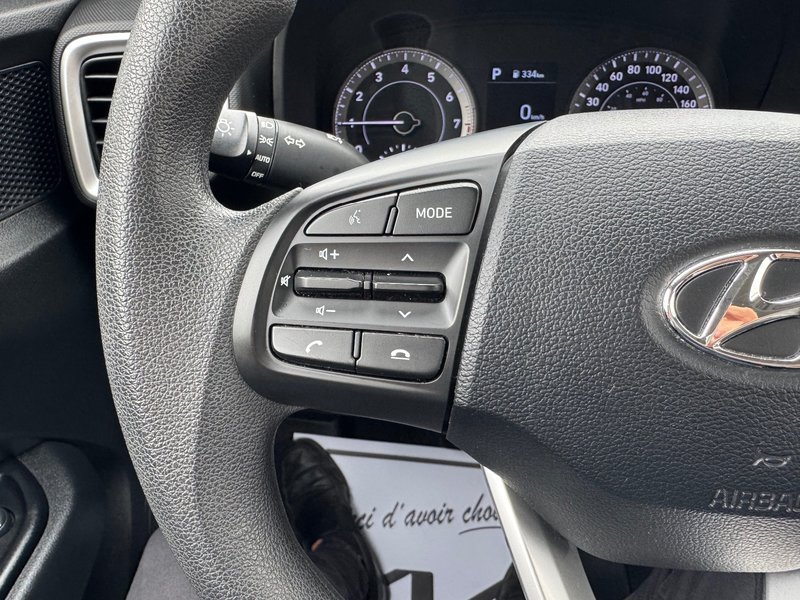 Hyundai Venue Essential PNEUS D'HIVER APPLE CARPLAY PAS ACCIDENT 2021 INSPECTE+CAMERA DE RECUL+SIEGES CHAUFFANTS+AIR CLIMATISE+BLUETOOTH+REGULATEUR DE VITESSES