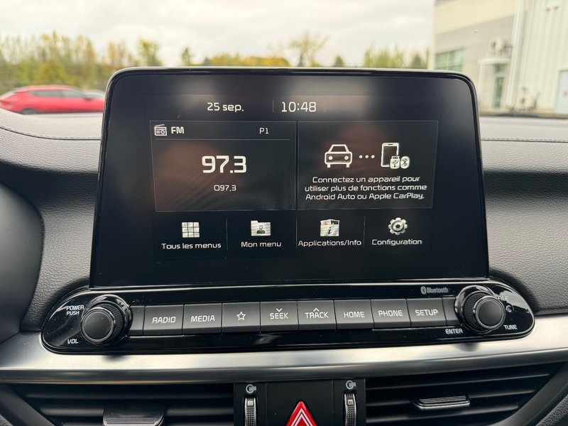 Kia Forte EX PNEUS D'HIVER DEMARREUR PAS ACCIDENTE 2020 INSPECTE+VOLANT CHAUFFANT+DETECTEUR D'ANGLES MORTS+MAGS 16''+CHARGEUR INDUCTIF POUR CELLULAIRE