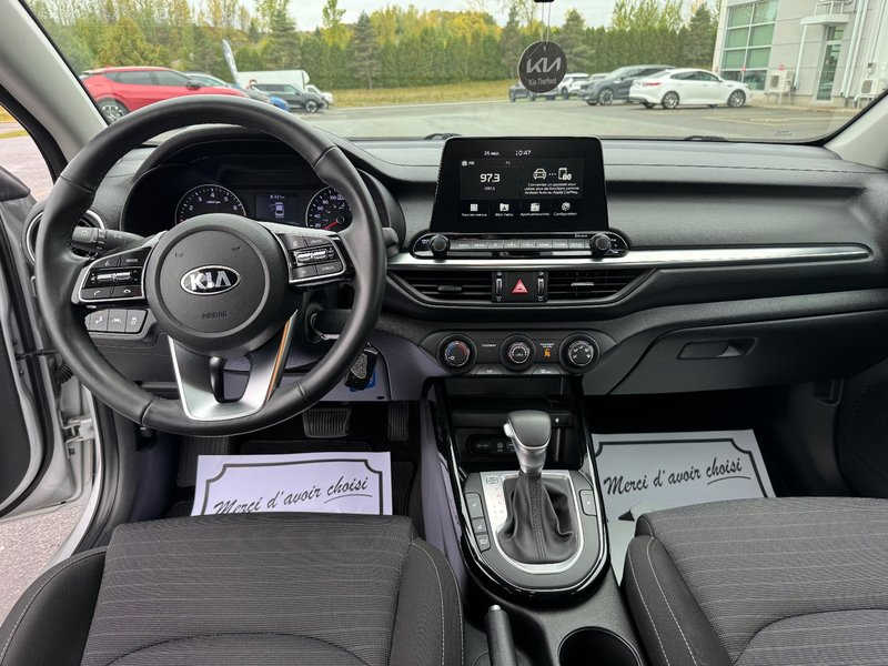 Kia Forte EX PNEUS D'HIVER DEMARREUR PAS ACCIDENTE 2020 INSPECTE+VOLANT CHAUFFANT+DETECTEUR D'ANGLES MORTS+MAGS 16''+CHARGEUR INDUCTIF POUR CELLULAIRE