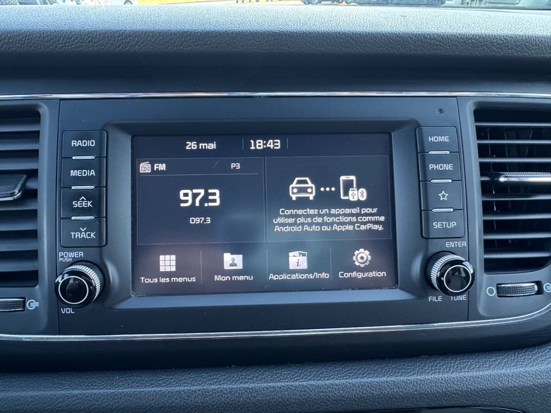 Kia Sedona LX HITCH APPLE CARPLAY PAS ACCIDENTE 2020 INSPECTE+VOLANT CHAUFFANT+CAMERA DE RECUL+MIROIRS OUVRENT/FERMENT AUTOMATIQUEMENT+SIEGES CHAUFFANTS