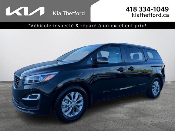 Kia Sedona LX HITCH APPLE CARPLAY PAS ACCIDENTE 2020 INSPECTE+VOLANT CHAUFFANT+CAMERA DE RECUL+MIROIRS OUVRENT/FERMENT AUTOMATIQUEMENT+SIEGES CHAUFFANTS