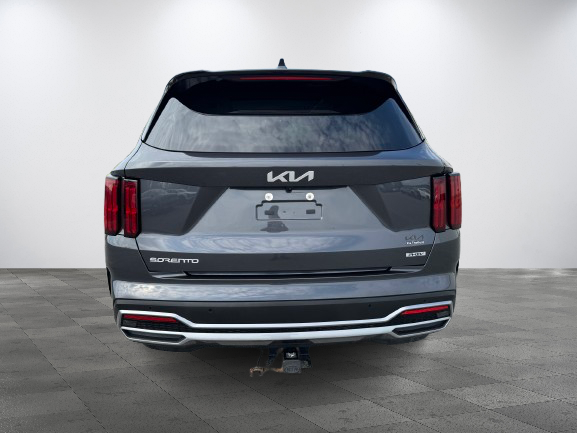 Kia Sorento Plug-In Hybrid PHEV SX AWD PNEUS D'HIVER DEMARREUR PAS ACCIDENTE 2023 INSPECTE+HITCH+INTERIEUR GRIS+CUIR+SIEGES ELECTRIQUES+HAYON INTELLIGENT+GPS+RADIO SIRIUS