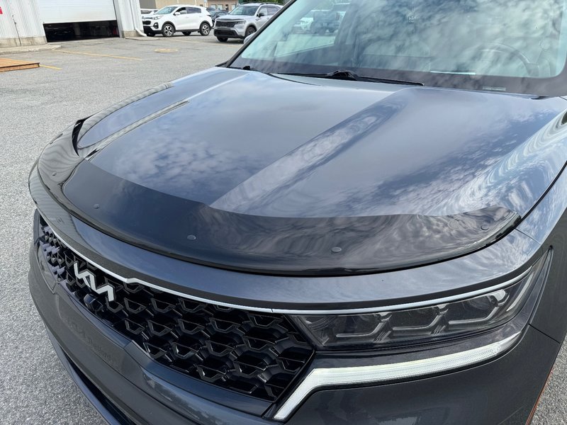 Kia Sorento Plug-In Hybrid PHEV SX AWD PNEUS D'HIVER DEMARREUR PAS ACCIDENTE 2023 INSPECTE+HITCH+INTERIEUR GRIS+CUIR+SIEGES ELECTRIQUES+HAYON INTELLIGENT+GPS+RADIO SIRIUS