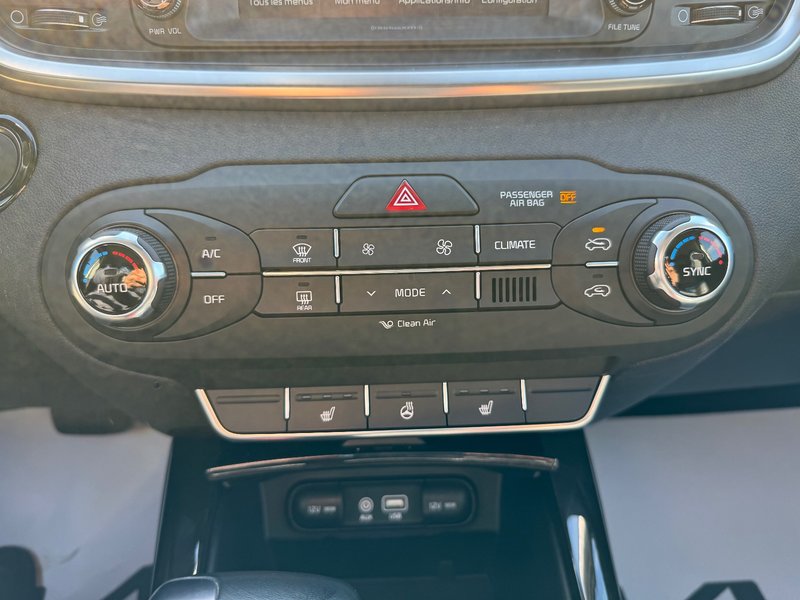 Kia Sorento EX Turbo AWD HITCH SIEGE ELECTRIQUE PAS ACCIDENTE 2018 INSPECTE+MEMORISATION SIEGE CONDUCTEUR+CUIR+ANDROID AUTO/APPLE CARPLAY+VOLANT CHAUFFANT