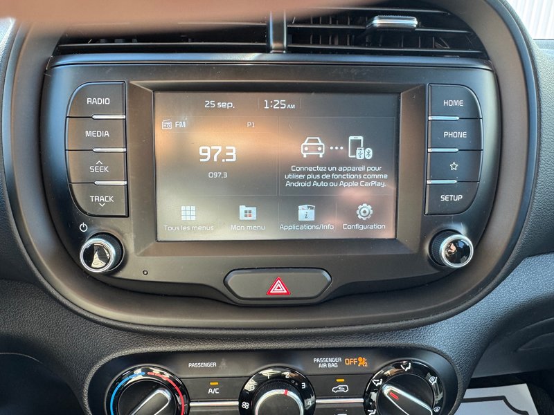 Kia Soul EX PNEUS D'HIVER APPLE CARPLAY PAS ACCIDENTE 2021 INSPECTE+VOLANT CHAUFFANT+CAMERA DE RECUL+SIEGES CHAUFFANTS+AIR CLIMATISE+REGULATEUR DE VITESSES