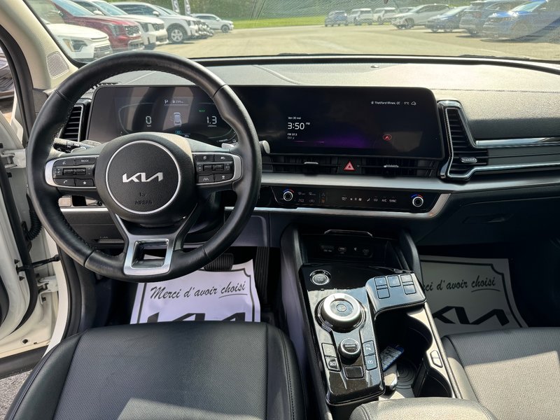 Kia Sportage Hybrid EX AWD DEMARREUR CUIR GPS PAS ACCIDENTE 2023 INSPECTE+VOLANT CHAUFFANT+DETECTEUR D'ANGLES MORTS+RADIO SIRIUS+REGULATEUR DE VITESSES ADAPTATIF