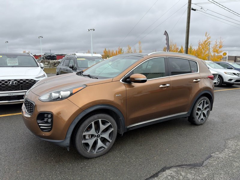 Kia Sportage SX Turbo AWD HITCH DEMARREUR PAS ACCIDENTE 2017 INSPECTE+INTERIEUR CARAMEL+SIEGES ELECTRIQUE+SIEGES CHAUFFANTS ET VENTILES+HARMAN KARDON