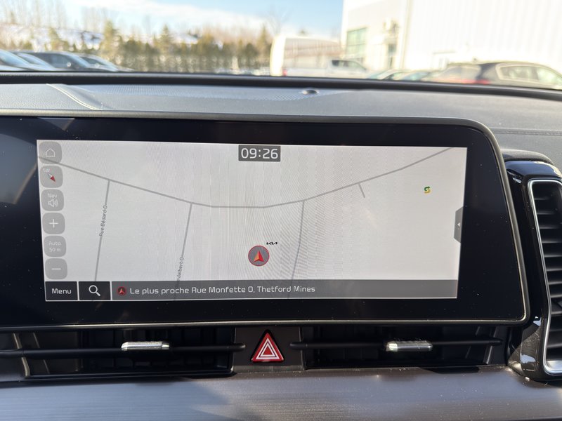 Kia Sportage EX DEMARREUR TOIT PANO PAS ACCIDENTE 2025 INSPECTE+SIEGE ELECTRIQUE+CUIR+VOLANT CHAUFFANT+GPS+REGULATEUR DE VITESSES ADAPTATIF+MAGS 18''