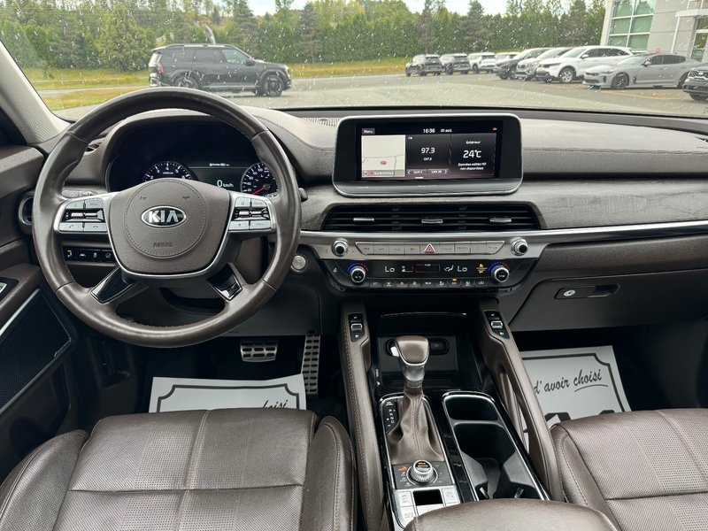 Kia Telluride SX V6 AWD PNEUS NEUFS HITCH PAS ACCIDENTE 2020 INSPECTE+INTERIEUR BRUN+CAMERA 360+SIEGES CHAUFFANTS ET VENTILES+TOIT DOUBLE+HARMAN KARDON