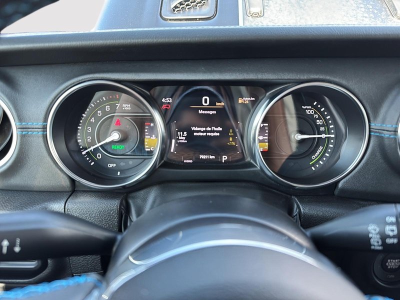 Jeep Wrangler 4XE Unlimited Rubicon  2022 APPLE CAR PLAY - ANDROID AUTO