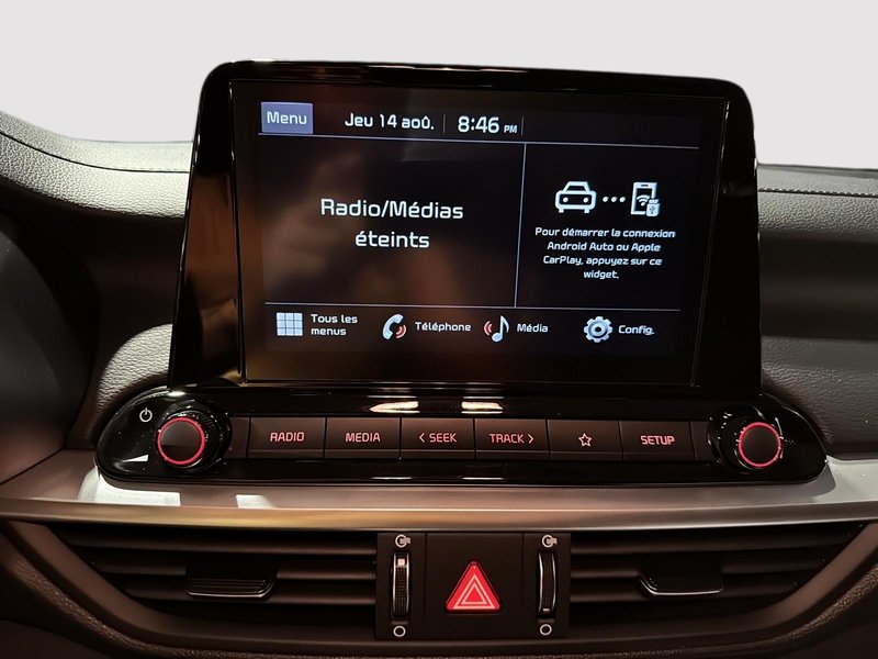 Kia Forte5 EX 2022 Volant chauffant - Sièges chauffants - Apple Car Play