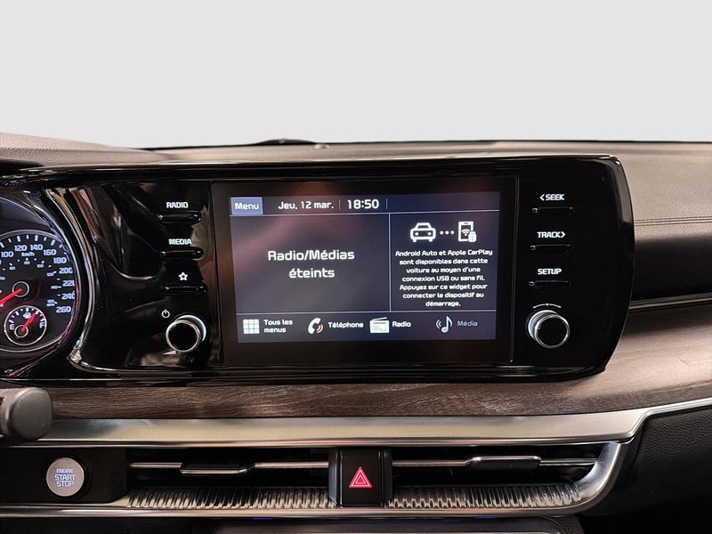 Kia K5 EX 2021 AWD + Cuir + Toit ouvrant + Caméra de recul
