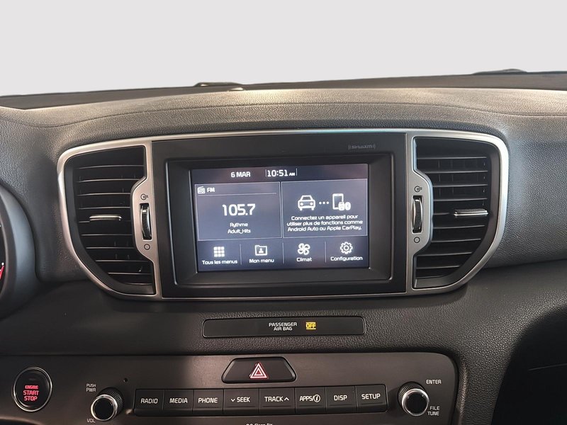 Kia Sportage EX 2018 AWD + Cuir + Carplay + Caméra de recul
