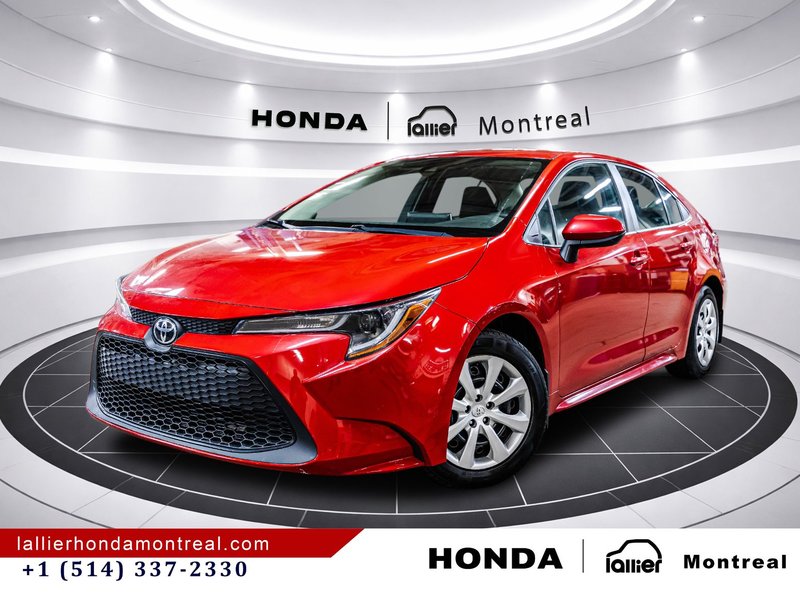 Toyota Corolla LE 2020 à Montréal, Québec