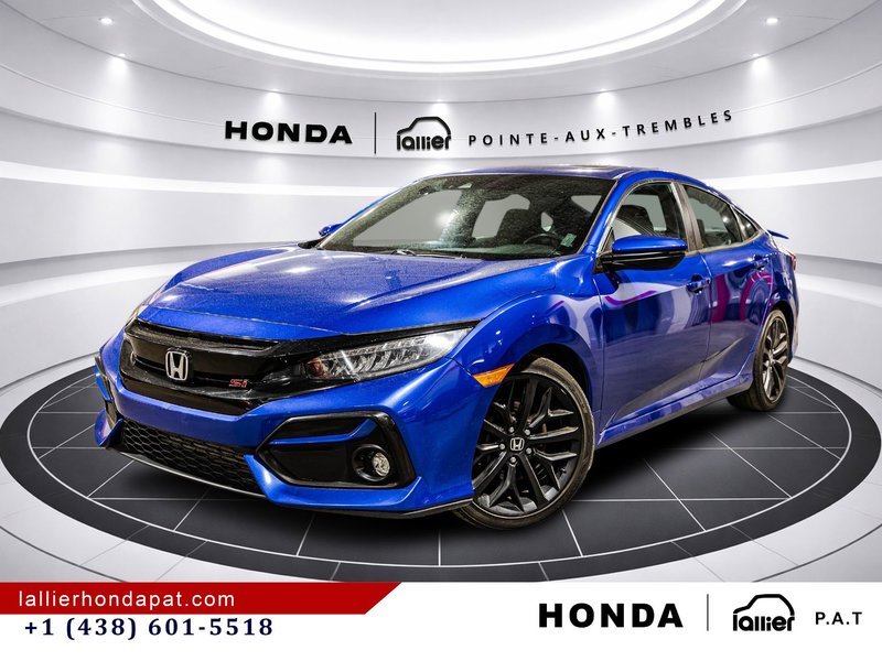 2020 Honda Civic Si Sedan in Montreal, Quebec