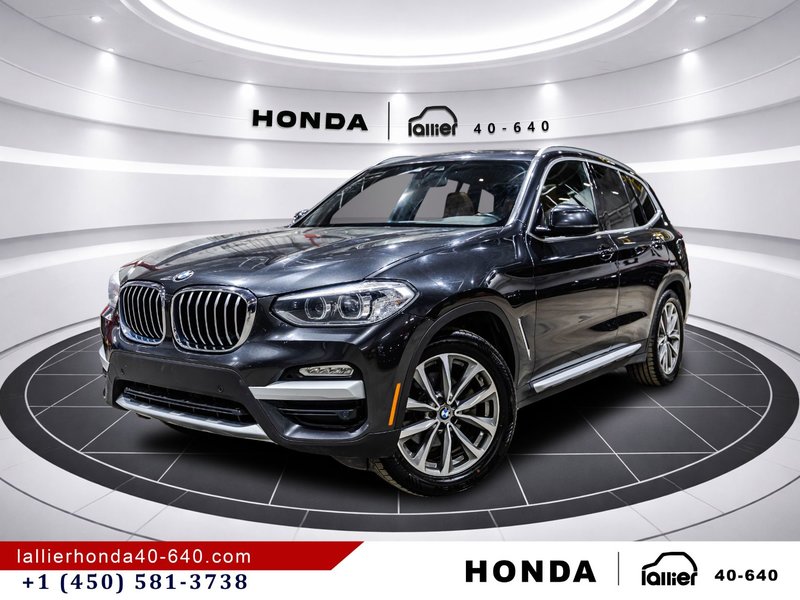 2019 BMW X3 xDrive30i in Lachenaie, Quebec