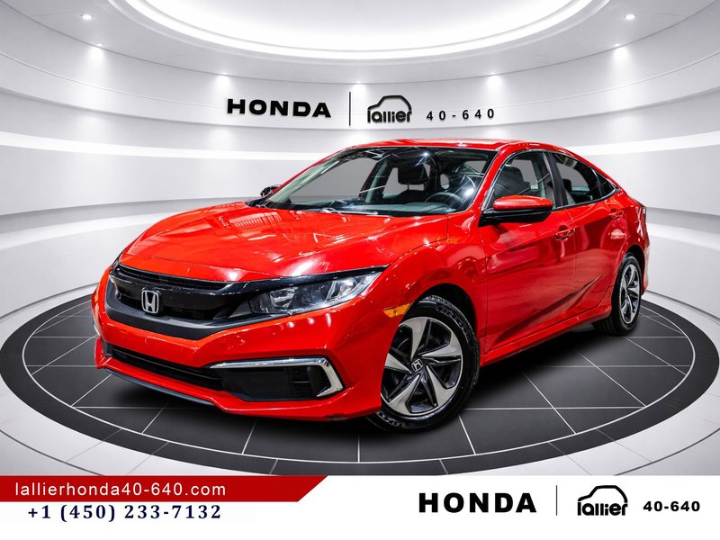 2021 Honda Civic Sedan LX/UN PROPRIÉTAIRE/JAMAISACCIDENTÉ in Lachenaie, Quebec
