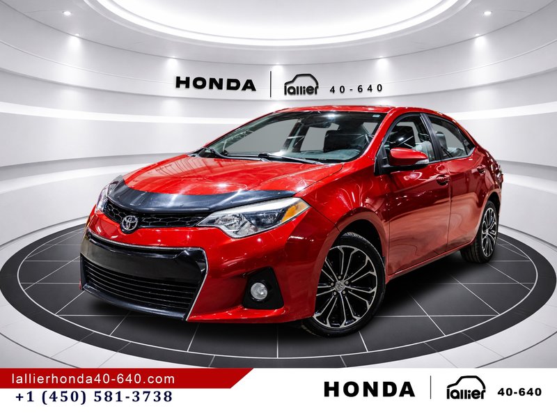 2016 Toyota Corolla S in Lachenaie, Quebec