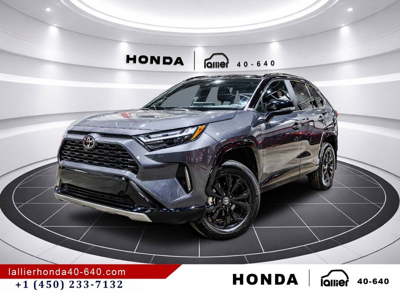 2025 Toyota RAV4 Hybrid XSE/TRÈS RARE/UN PROPRIÉTAIRE/HYBRIDE in Lachenaie, Quebec
