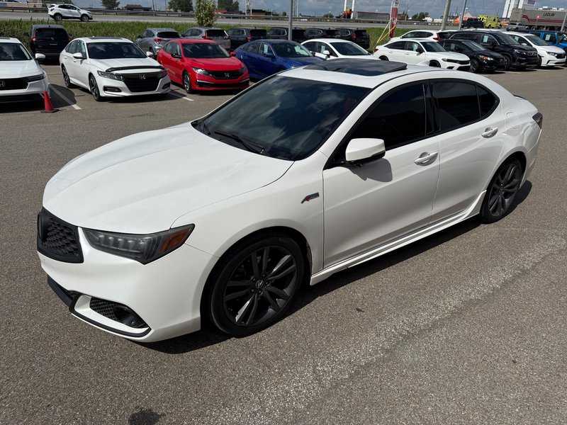 2020 Acura TLX Tech A-Spec/INTÉRIEUR CUIR ROUGE in Lachenaie, Quebec
