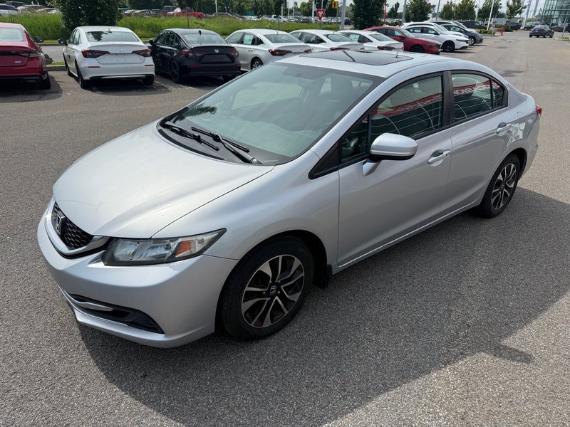 Honda Civic Sedan EX/UN PROPRIÉTAIRE/JAMAIS ACCIDENTÉ 2014 à Lachenaie, Québec