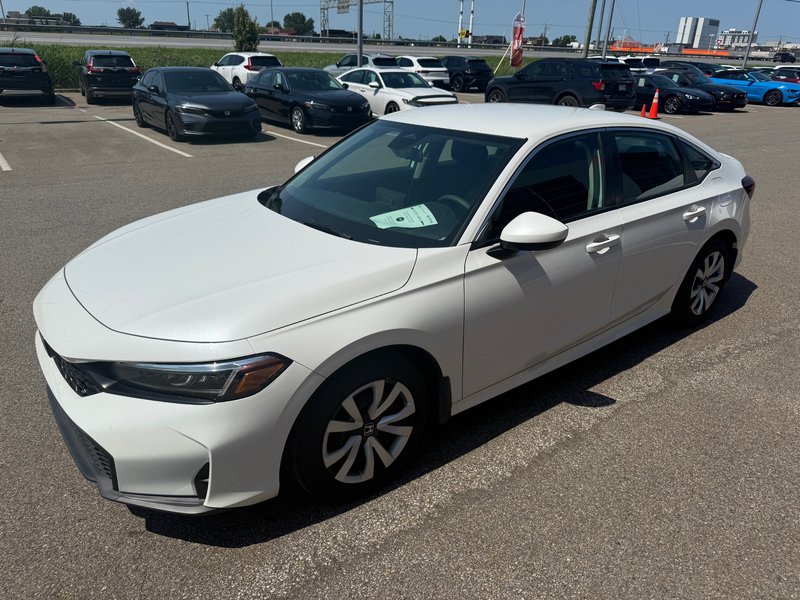 Honda Civic Sedan LX/UN PROPRIÉTAIRE 2025 à Lachenaie, Québec