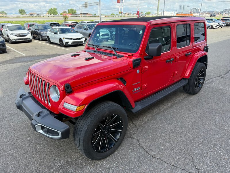 Jeep Wrangler 4xe Unlimited Sahara/UN PROPRIO/21 DOSSIERS ENTRETIEN 2021 à Lachenaie, Québec