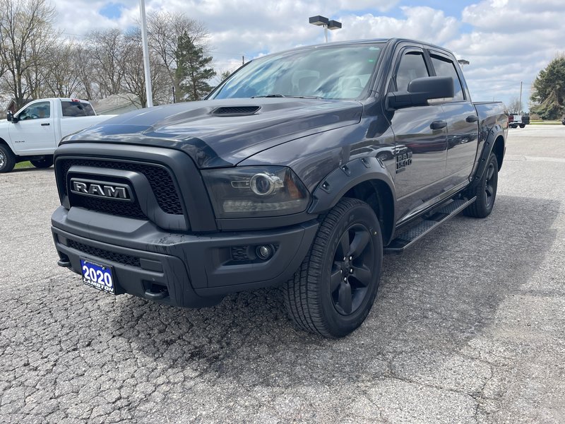 2020 Ram 1500 Classic Warlock Head Turning One Owner Truck with Power Sunroof