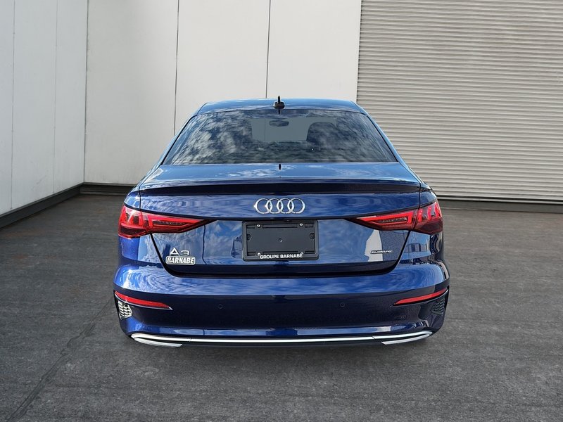 2023 Audi A3 SEDAN Komfort AWD • LEATHER • SUNROOF • HEATED SEATS • BACKUP CAMERA •+++