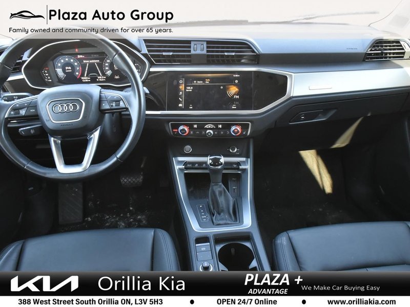 2019 Audi Q3 Progressiv PANORAMIC SUNROOF / AUDI PRE-SENSE FRONT / 360 CAMERA